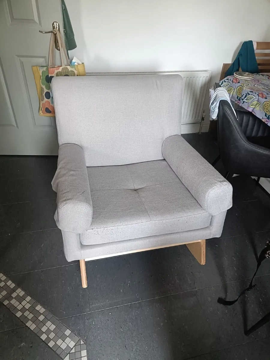 Gaia Baby Dove Serena Rocking Nursing Chair - Image 1