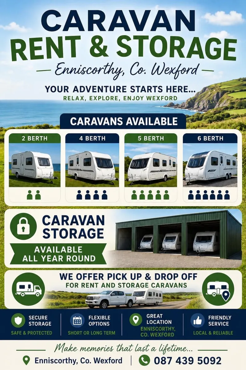 Caravan rent and storage