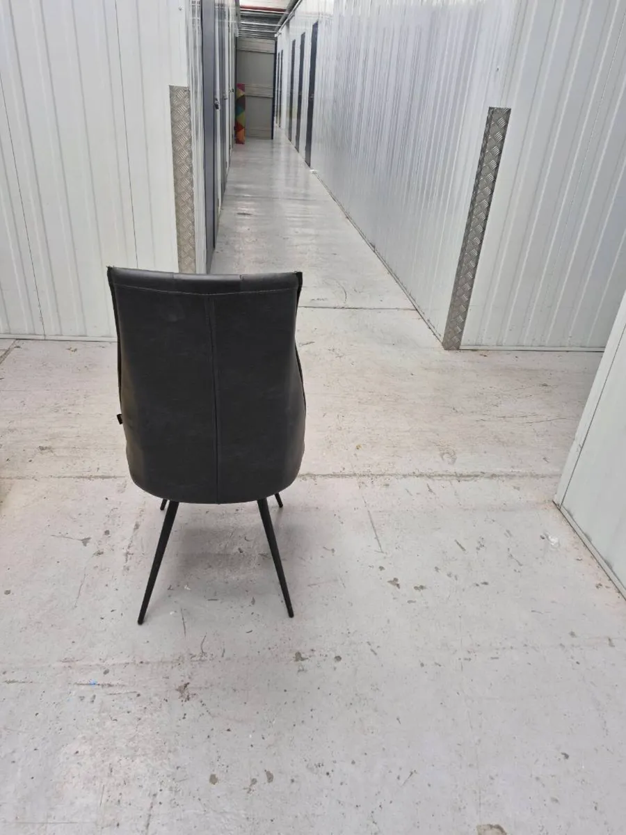 Dining table chairs x4 - Image 3