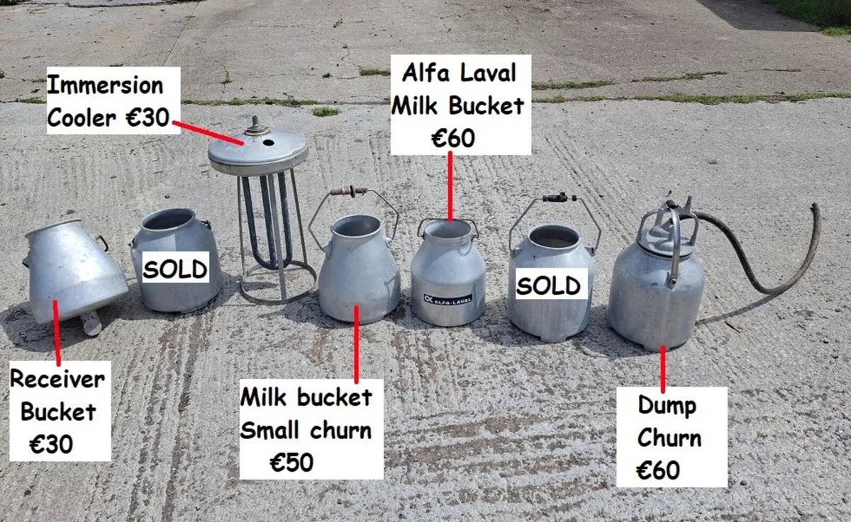 Vintage Dairy Collection – Churns / Equipment - Image 2
