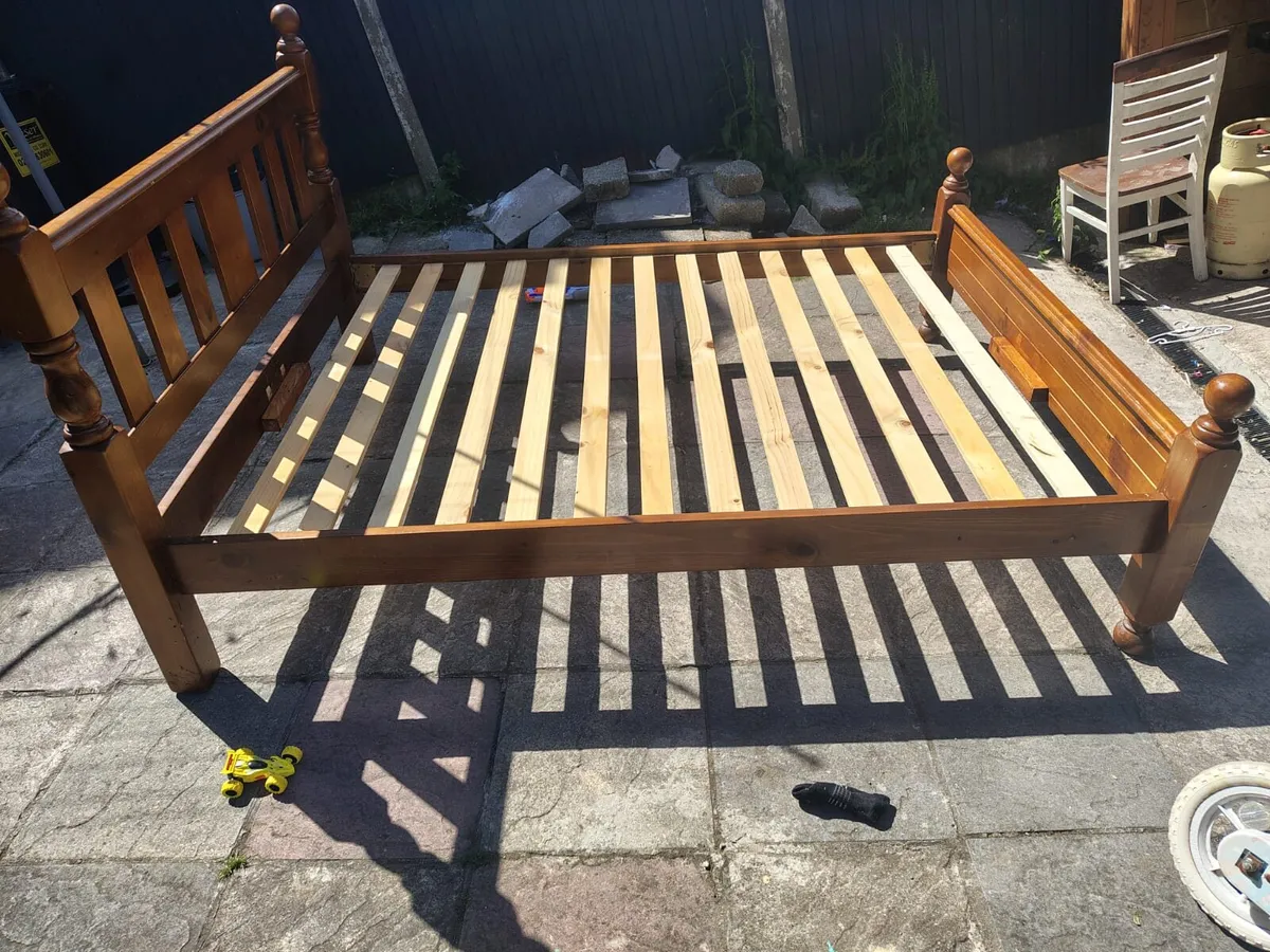 King size bedframe - Image 2