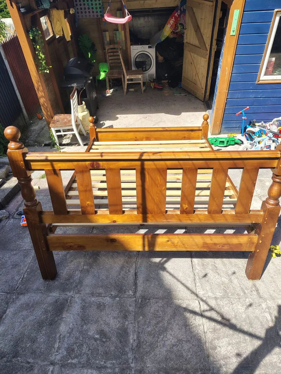 King size bedframe - Image 4