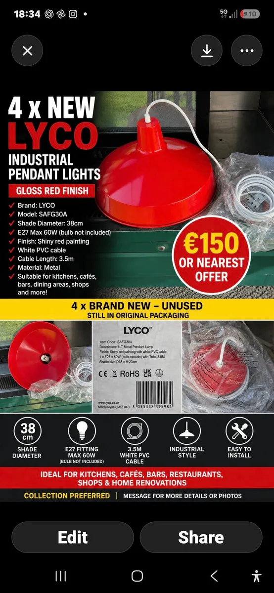 Retro lights complete - Image 1