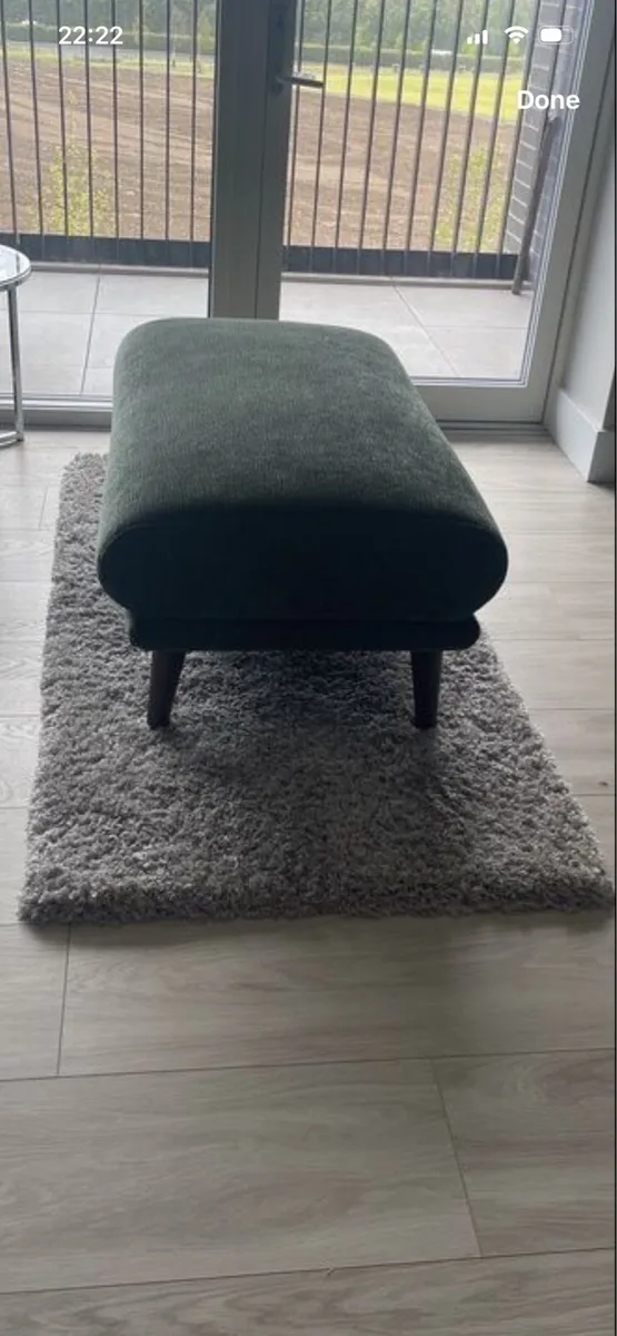 150cm x 80cm Grey Rug - Image 1