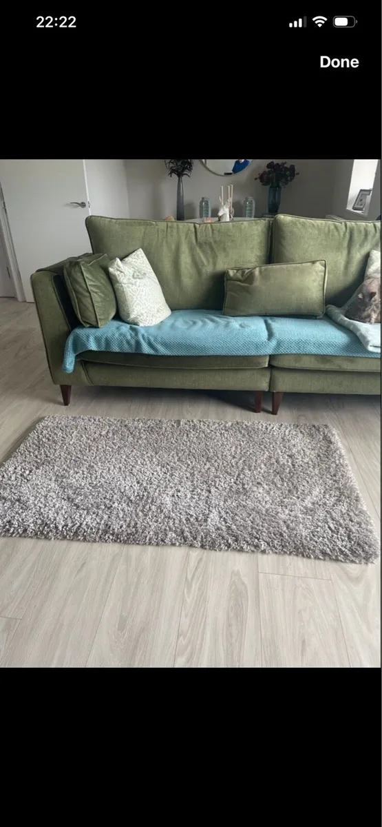 150cm x 80cm Grey Rug - Image 4