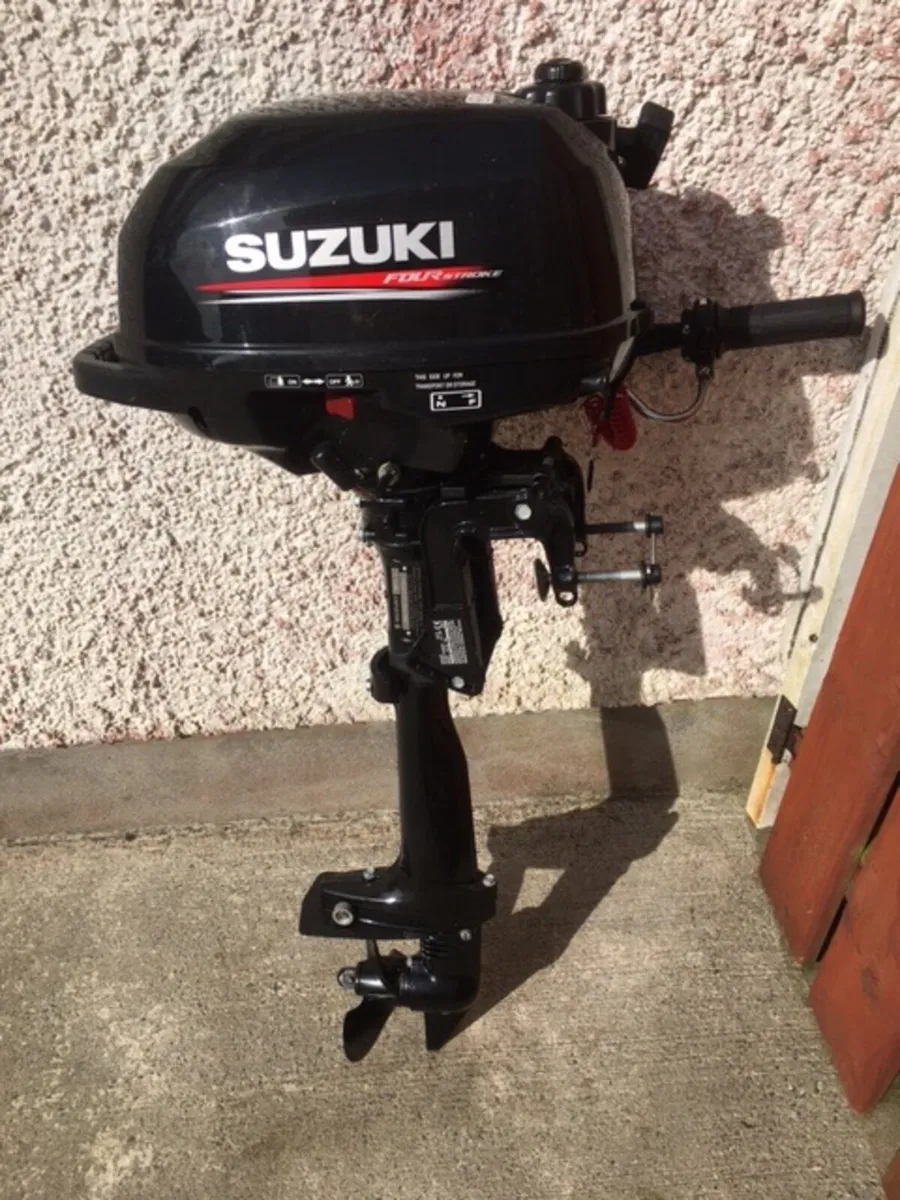 Suzuki DF  2.5 hp    Outboard motor like new - Image 3