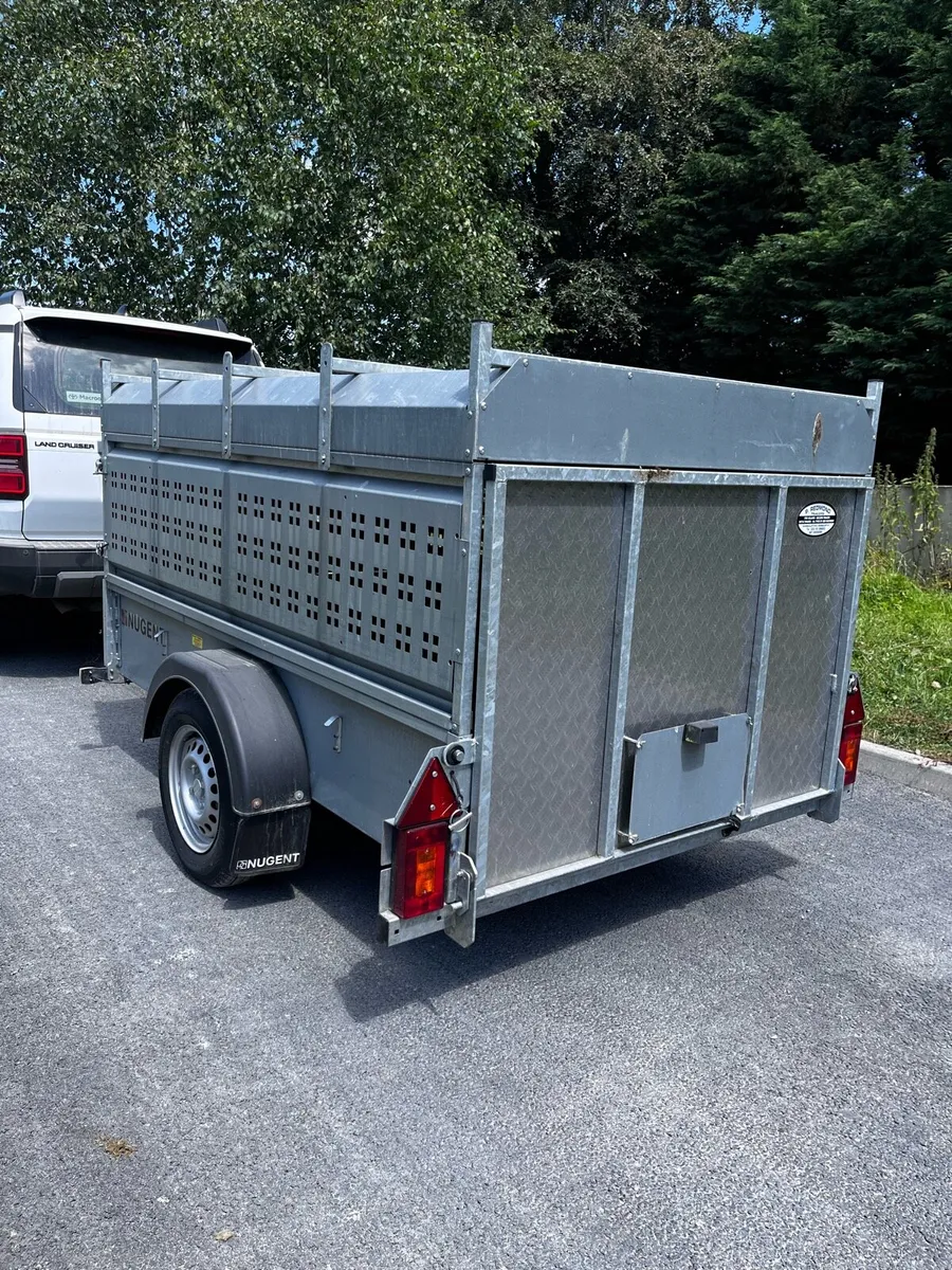7x4 Nugent sheep trailer - Image 3