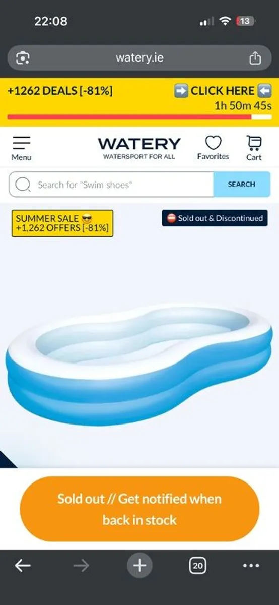 Bestway 92906 Big Lagoon Family Pool 262x157x46 Cm - Image 2