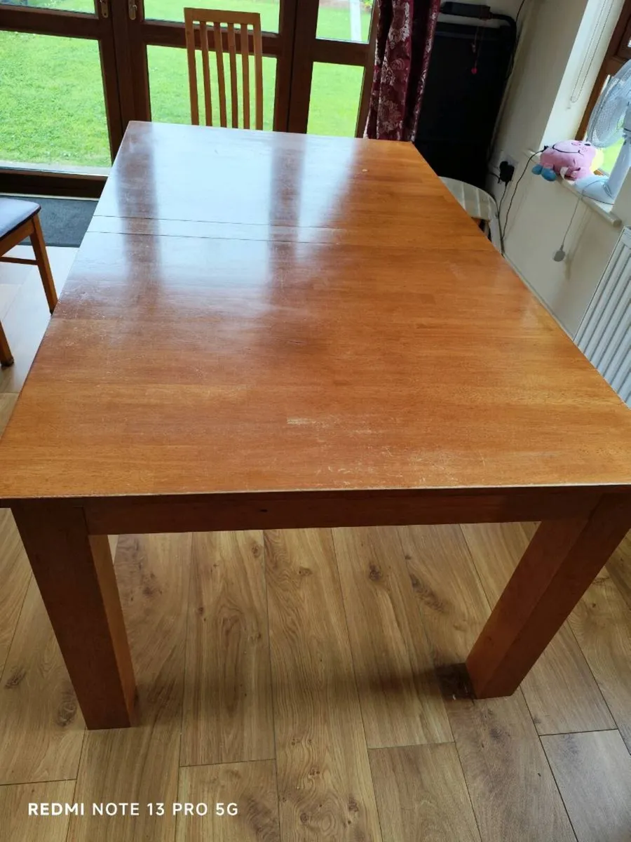 Dining table and chairs - Image 4