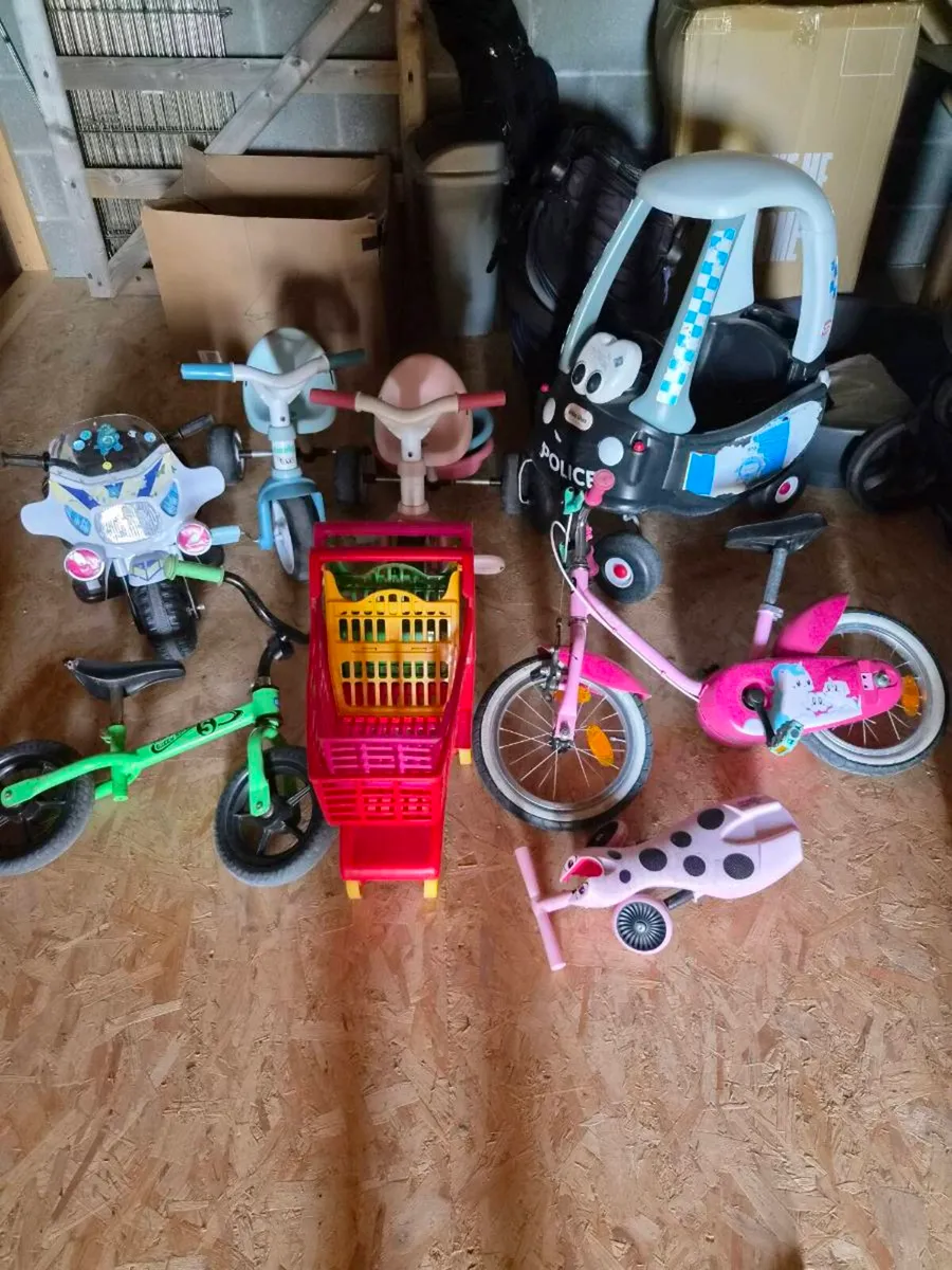Assortment of toys