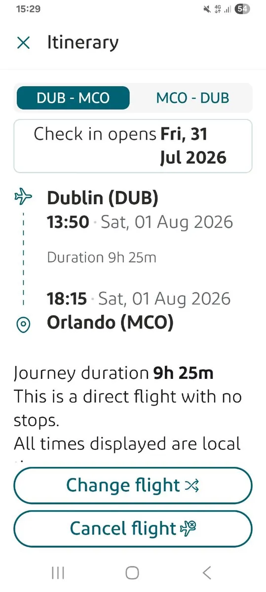 Return Flight tickets to Orlando - Image 3