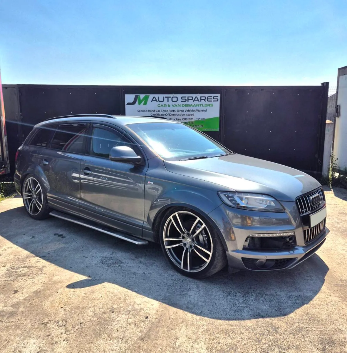 2014 Audi Q7 Sline PARTS BREAKING ONLY CRCA