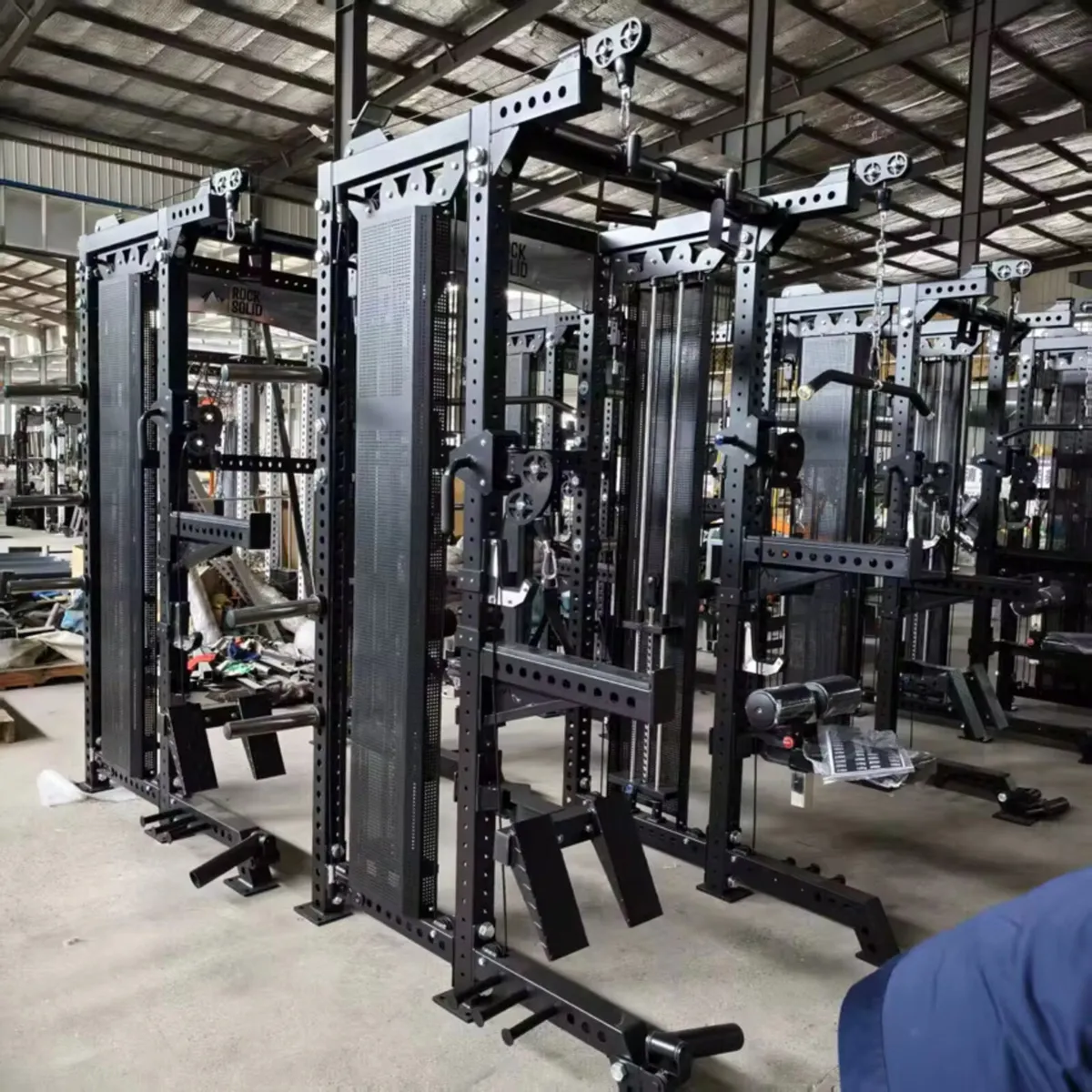 Commercial Multifunctional rack 2 x 120kg stacks - Image 4