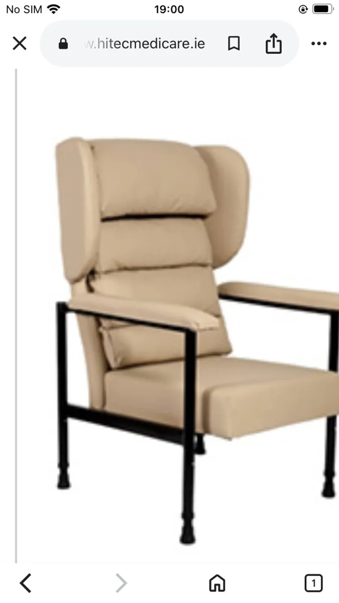 Orthopaedic chair with build in pressure cushion - Image 2