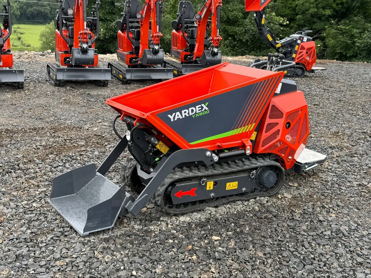 Yardex YX600 High Tip Tracked Dumper - Image 2