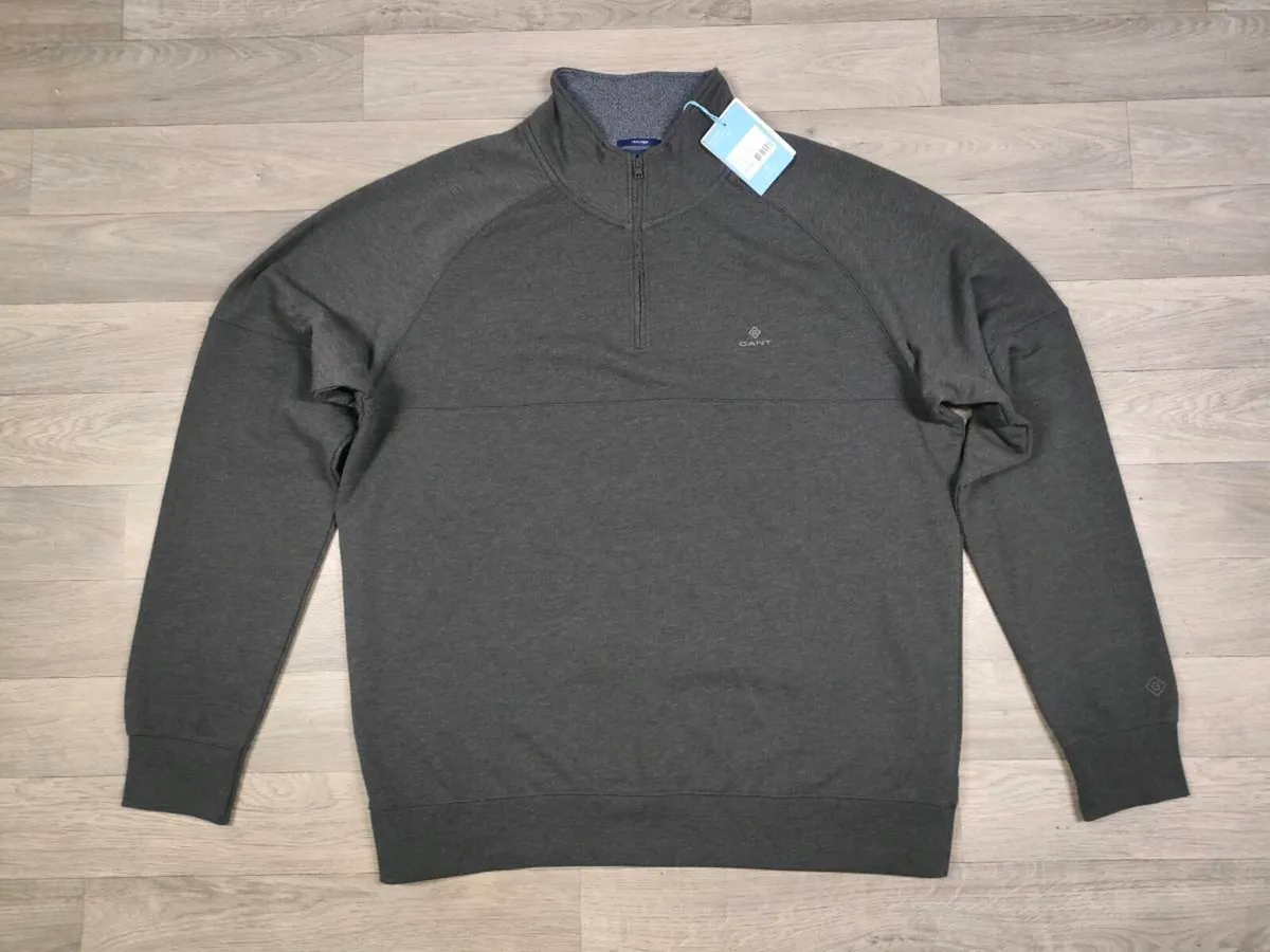 Gant Tech Prep Half Zip Jumper Mens 3XL - Image 1