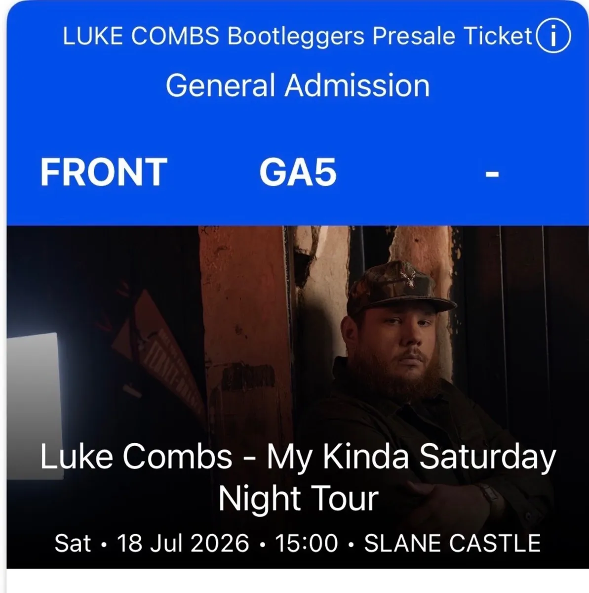 All Ireland Semi Final and Luke Combs - Image 2