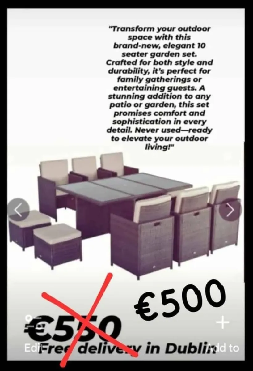 GARDEN FURNITURE - Image 1