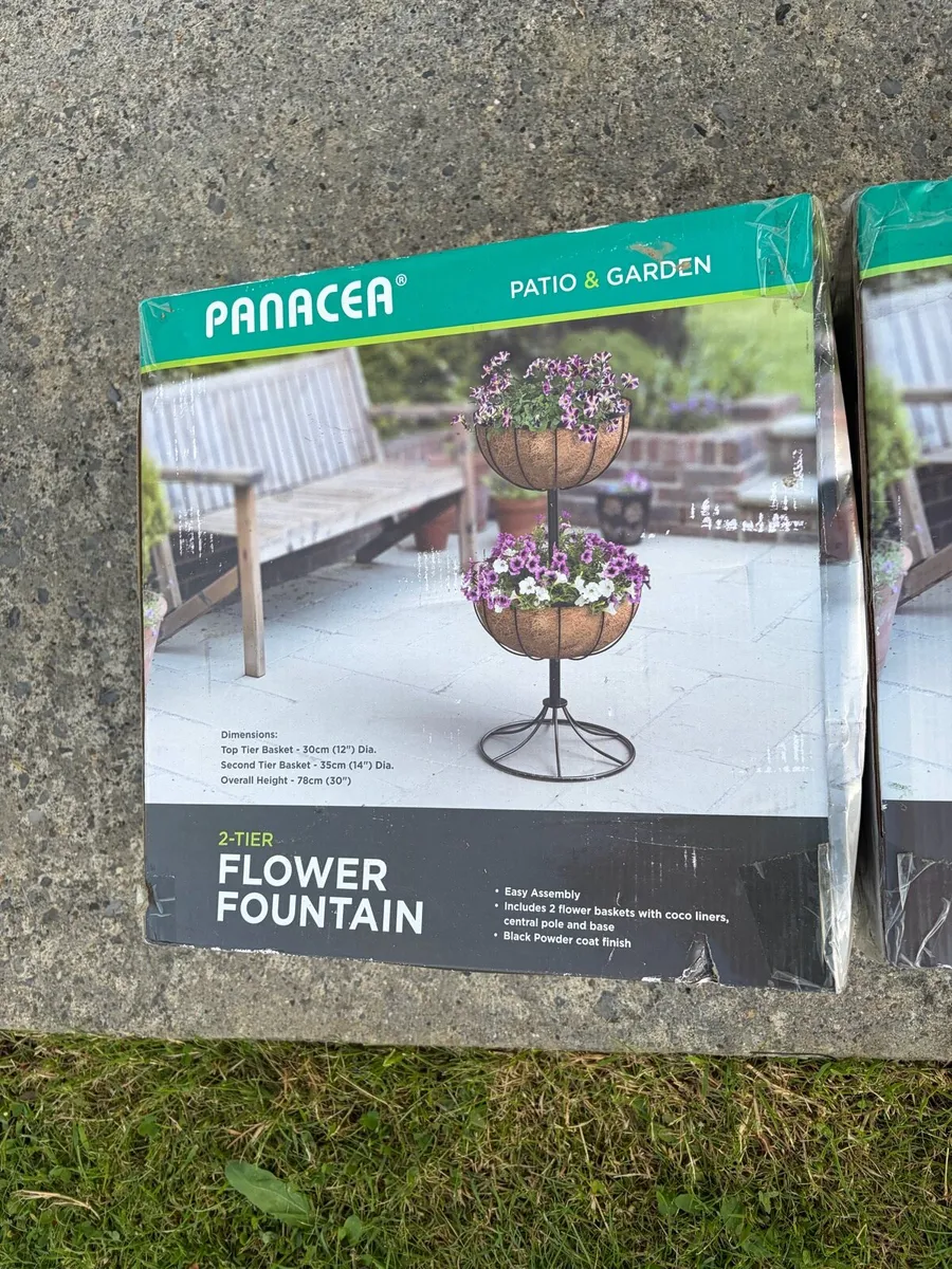 2 x brand new flower pots - Image 4