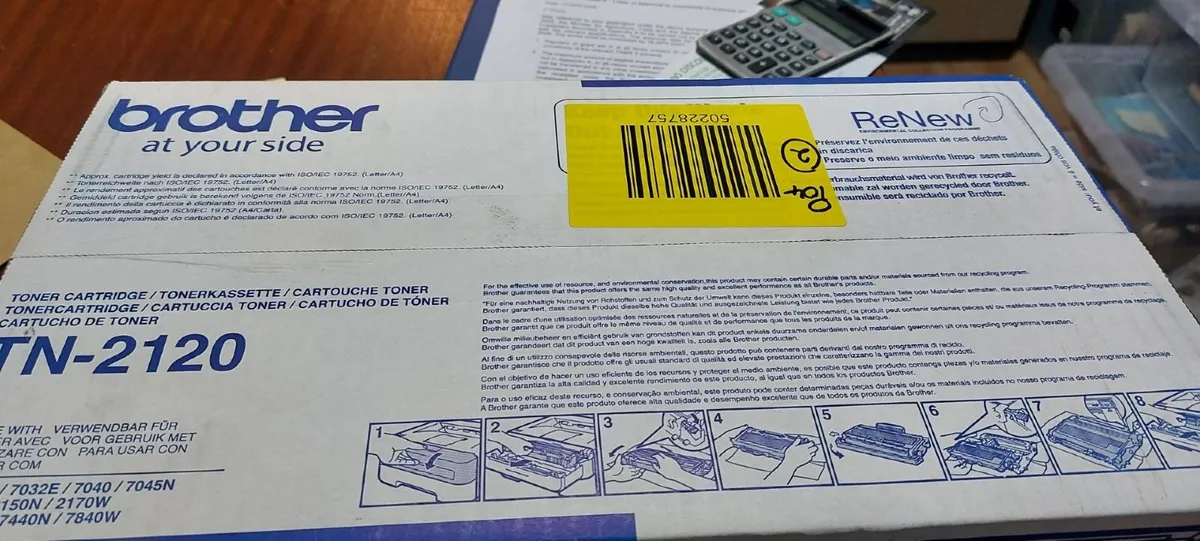 Brother toner cartridge - Image 1
