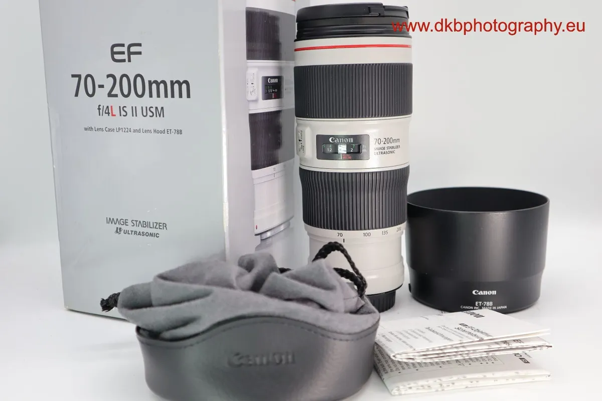 CANON EF 70-200mm F4L IS II USM LENS #003 - Image 1