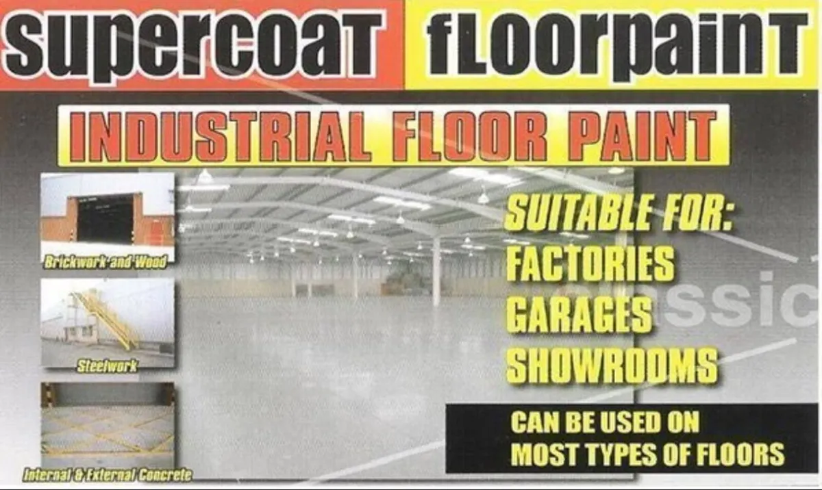 INDUSTRIAL SUPERCOAT FLOOR PAINT - Image 2