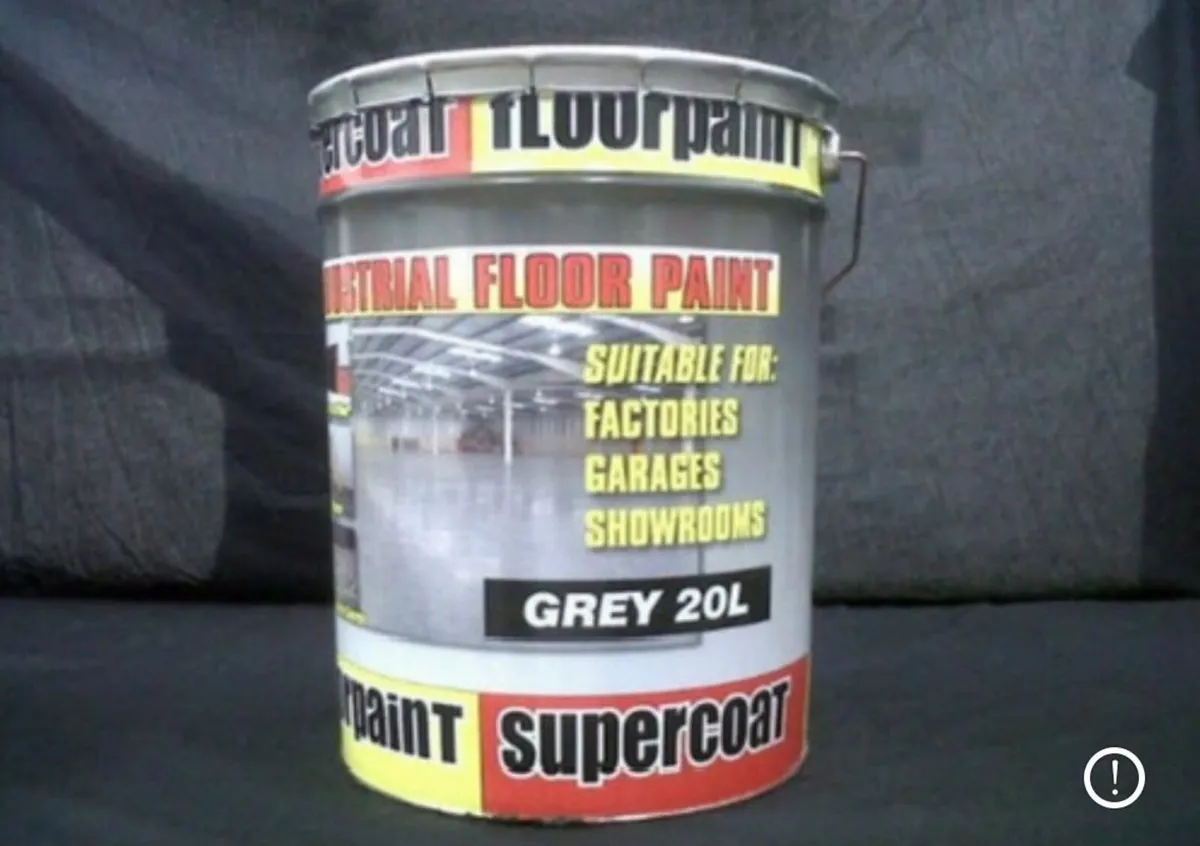 INDUSTRIAL SUPERCOAT FLOOR PAINT - Image 1