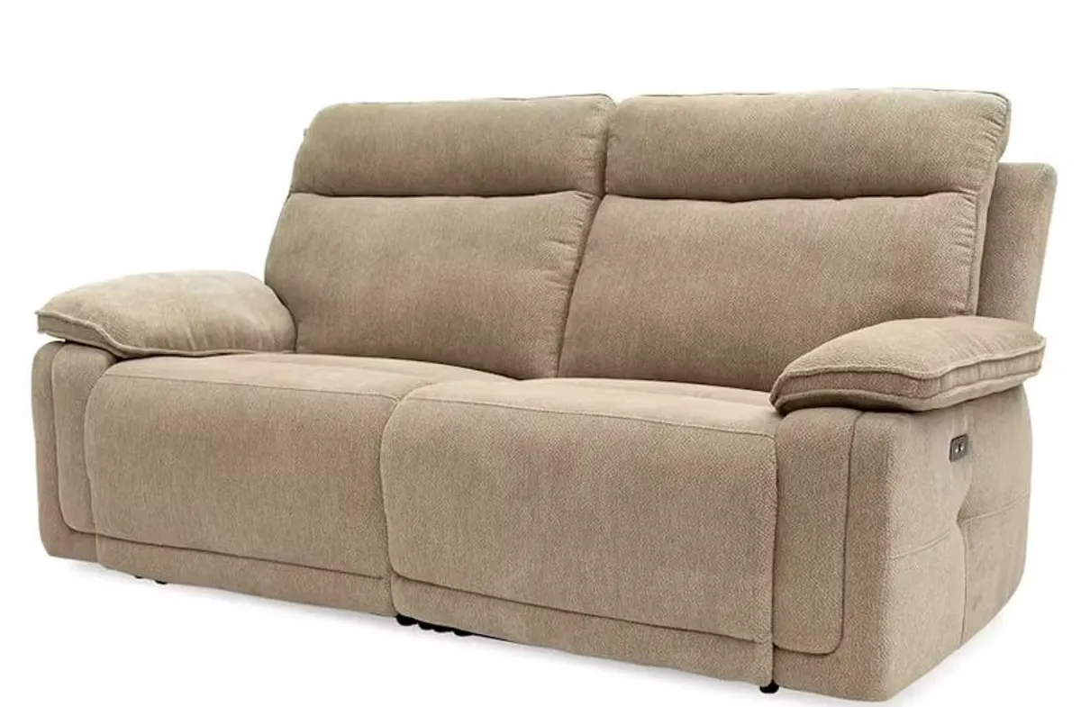 Brand New 3 Seater Full Power Recliner  Sofa - Image 2