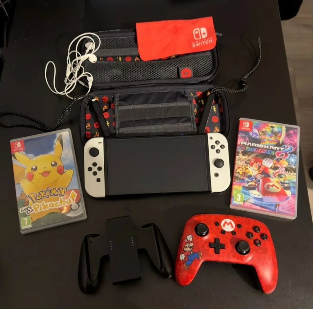 Nintendo Switch OLED Ultimate Bundle Excellent Condition - Image 1