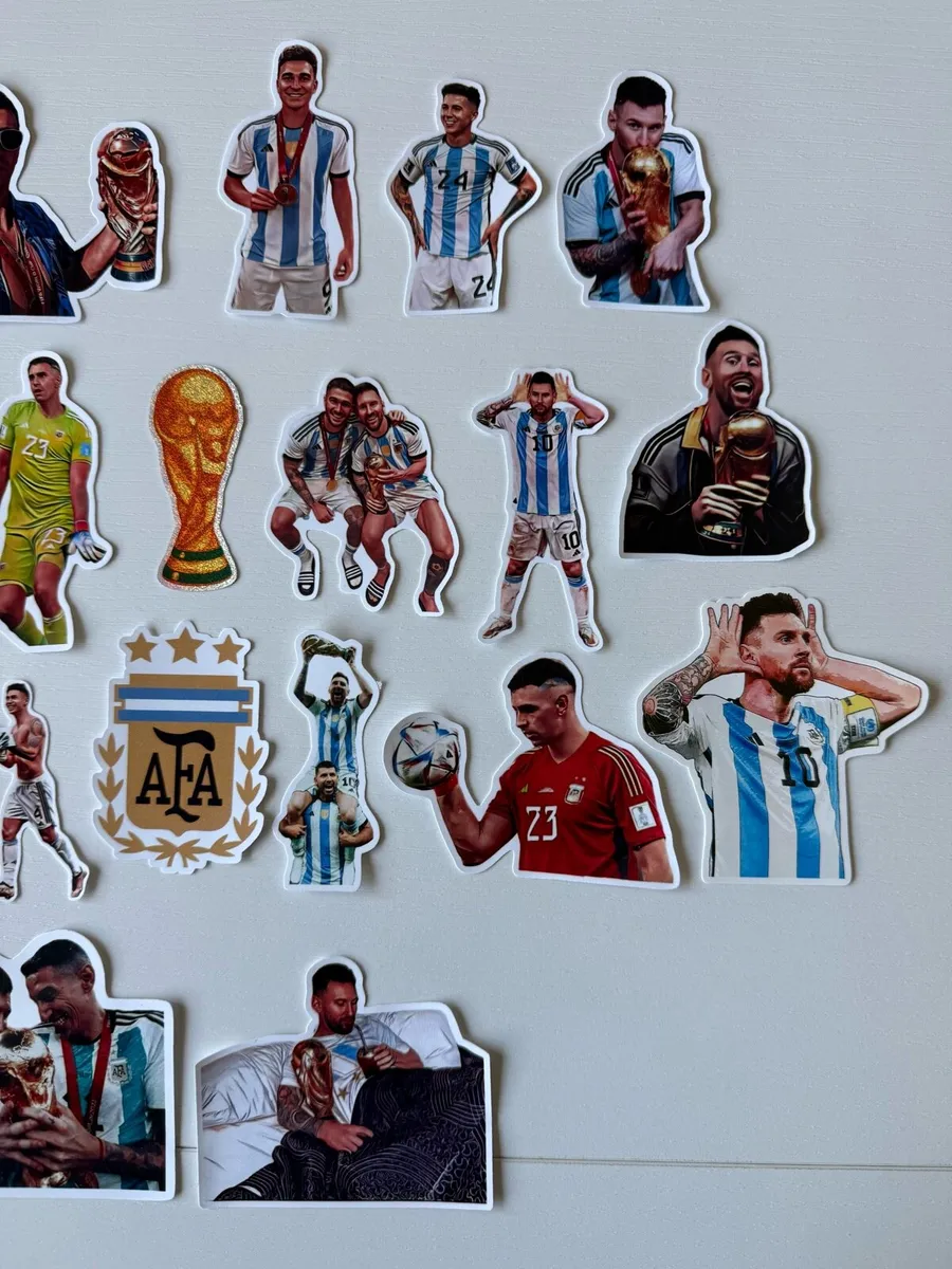 Brand new World Cup Argentina AFA Messi stickers - Image 3