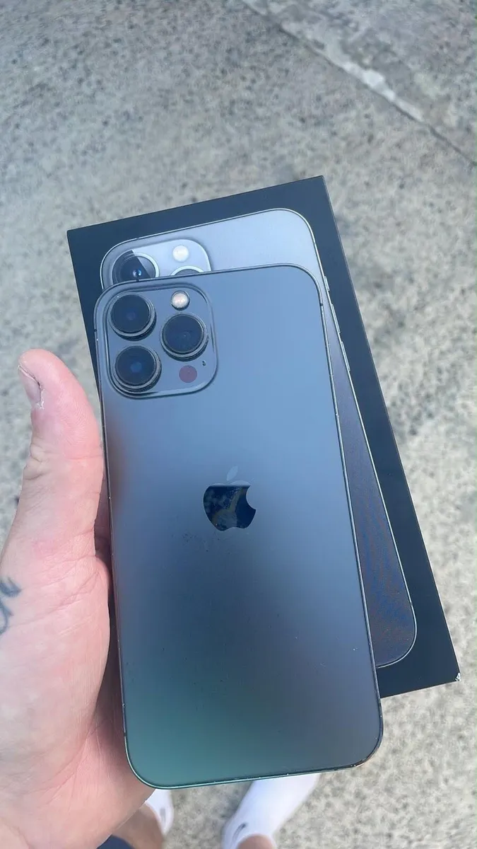 iPhone 13 Pro Max unlocked 128GB with box - Image 3