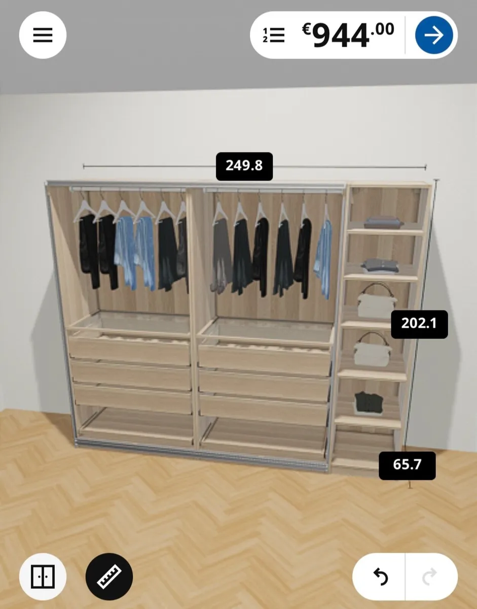 Ikea Pax Sliding Wardrobe - Image 1