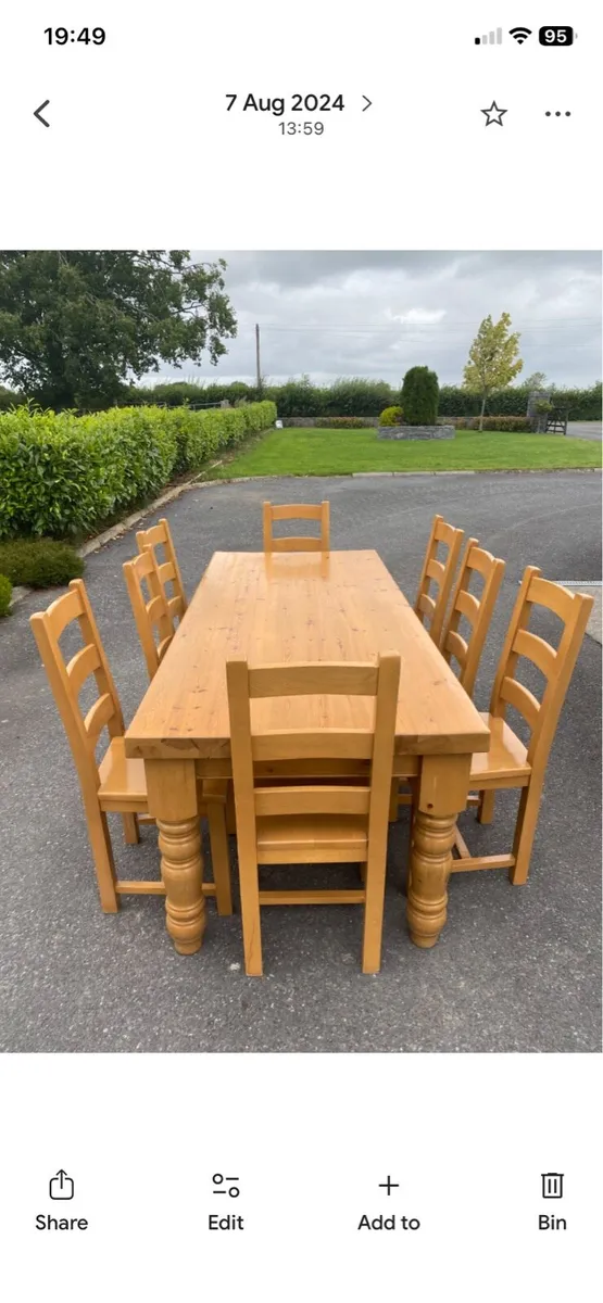 Table & chairs - Image 3
