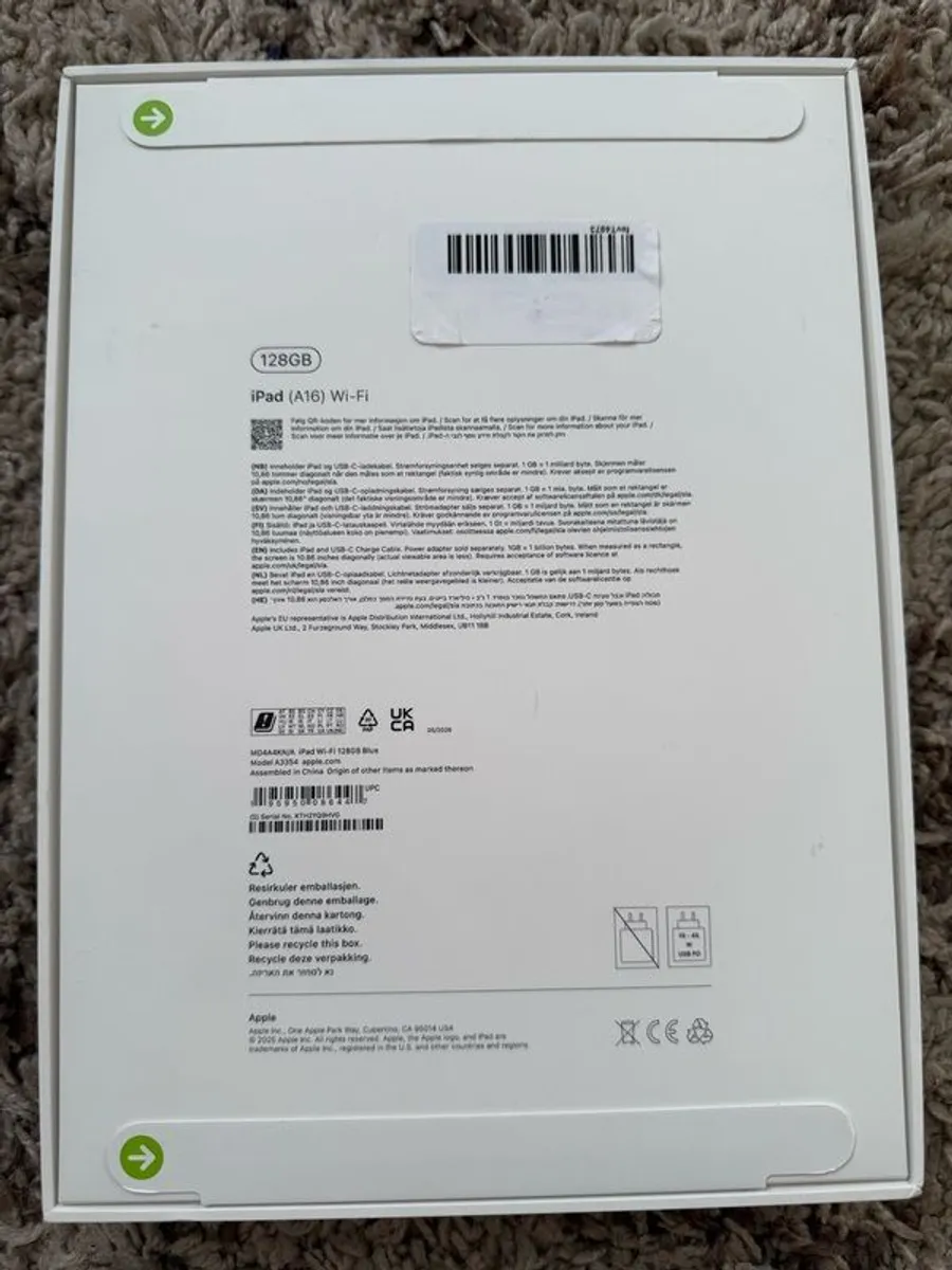 Apple A16 11" iPad (2025) | Blue | Brand New - Image 2