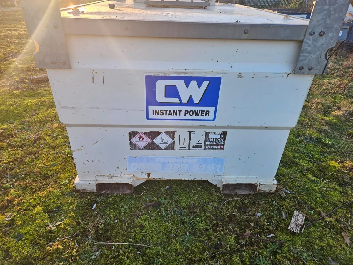 3000l Transcube bunded Fuel Tank - Image 1