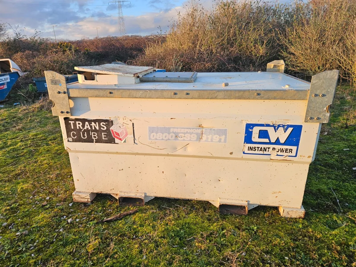 3000l Transcube bunded Fuel Tank - Image 2