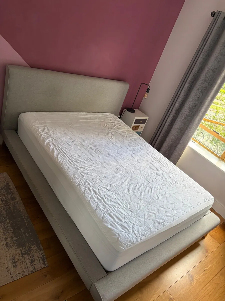 King Size West Elm bed frame - Image 2