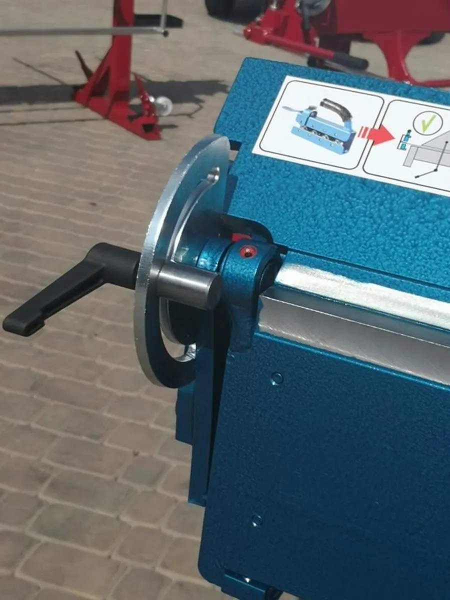 sheet metal folder ZGR-2000mm up to 1.7mm aluminiu - Image 4