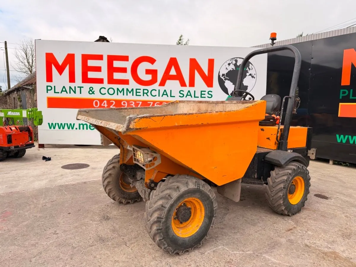 2016 JCB DUMPER 3 TON ....1,270 hours .....69t - Image 1