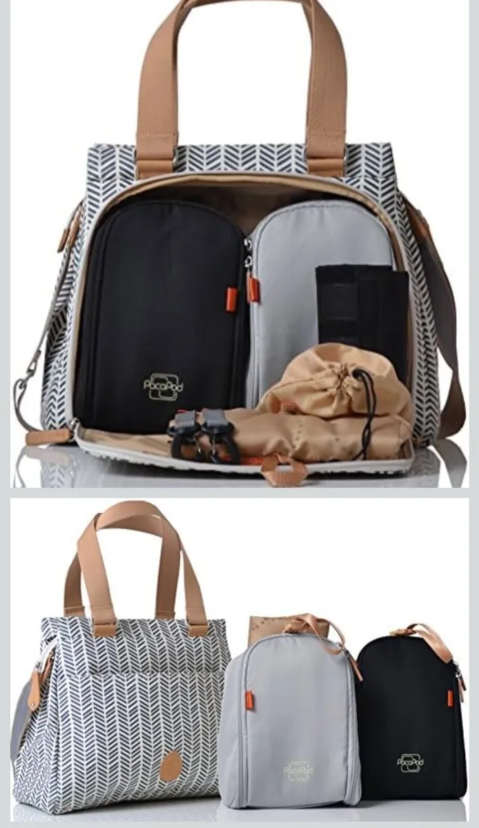 Pacapod Richmond Herringbone Changing Bag - Image 3