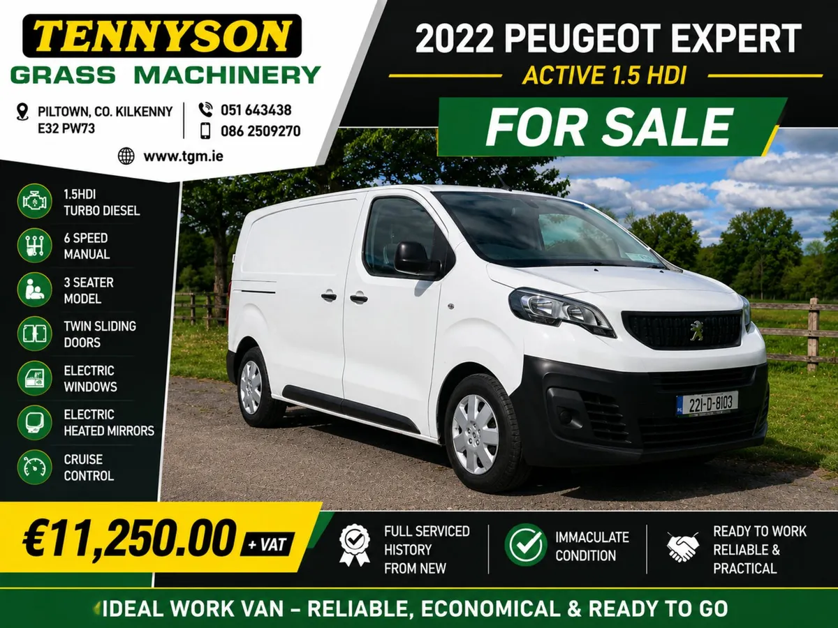 2022 Peugeot Expert Active 1.5HDI - Image 1