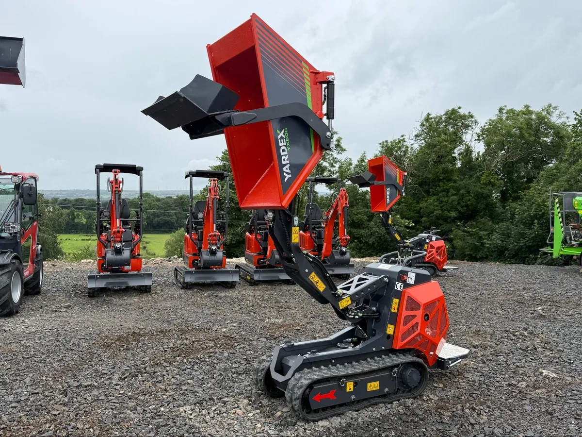 Yardex YX600 High Tip Tracked Dumper - Image 1