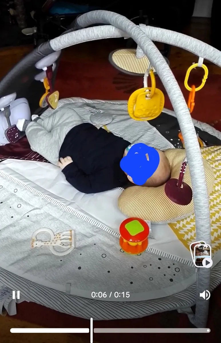 Mama & Papas Baby Play Mat/ Gym (Stargaze) - Image 4