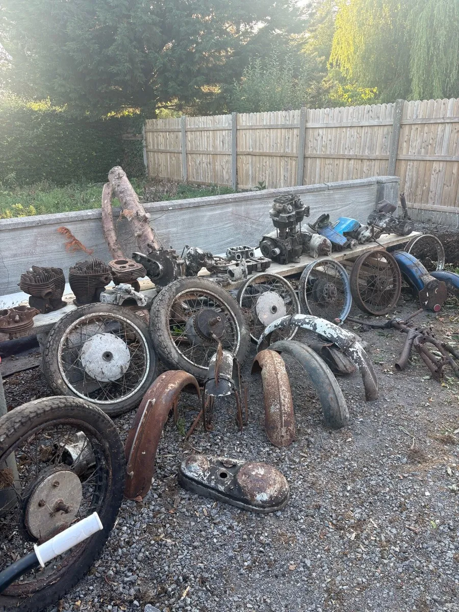 Vintage Bike Parts - Image 1