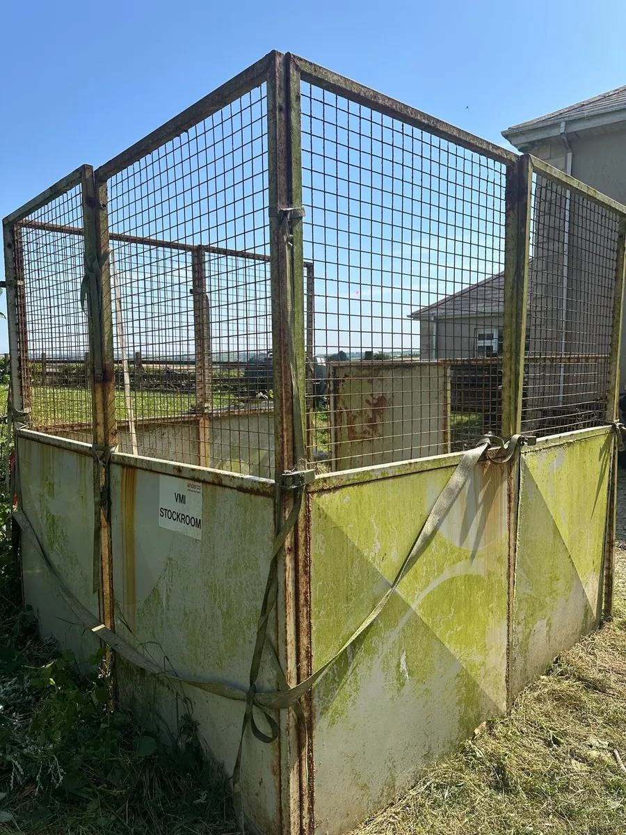 Heavy-Duty Industrial Steel Storage Cage - Image 2