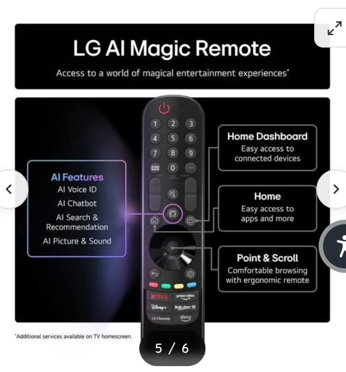 LG 55” Nanocell Smart tv - Image 4