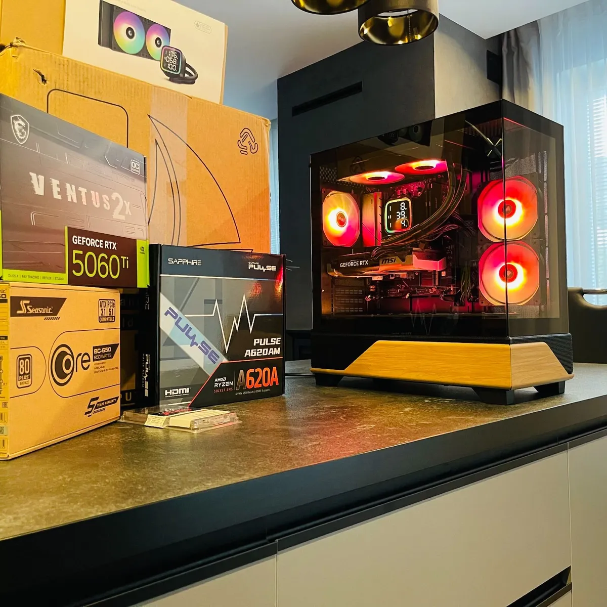 PC AMD Ryzen 5 7500F, RTX 5060 Ti 8GB, 32GB DDR5 - Image 3