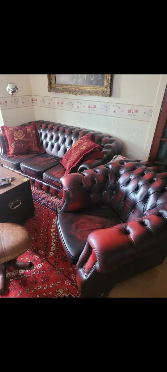 Chesterfield sofa 3+1 - Image 1