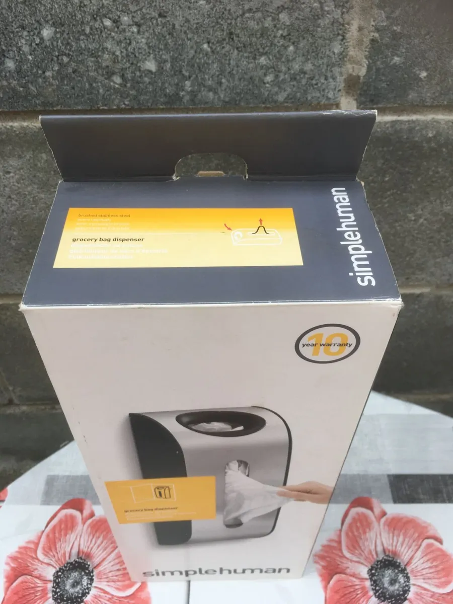 BRAND NEW Simplehuman Shopping Bag Storage - Image 4