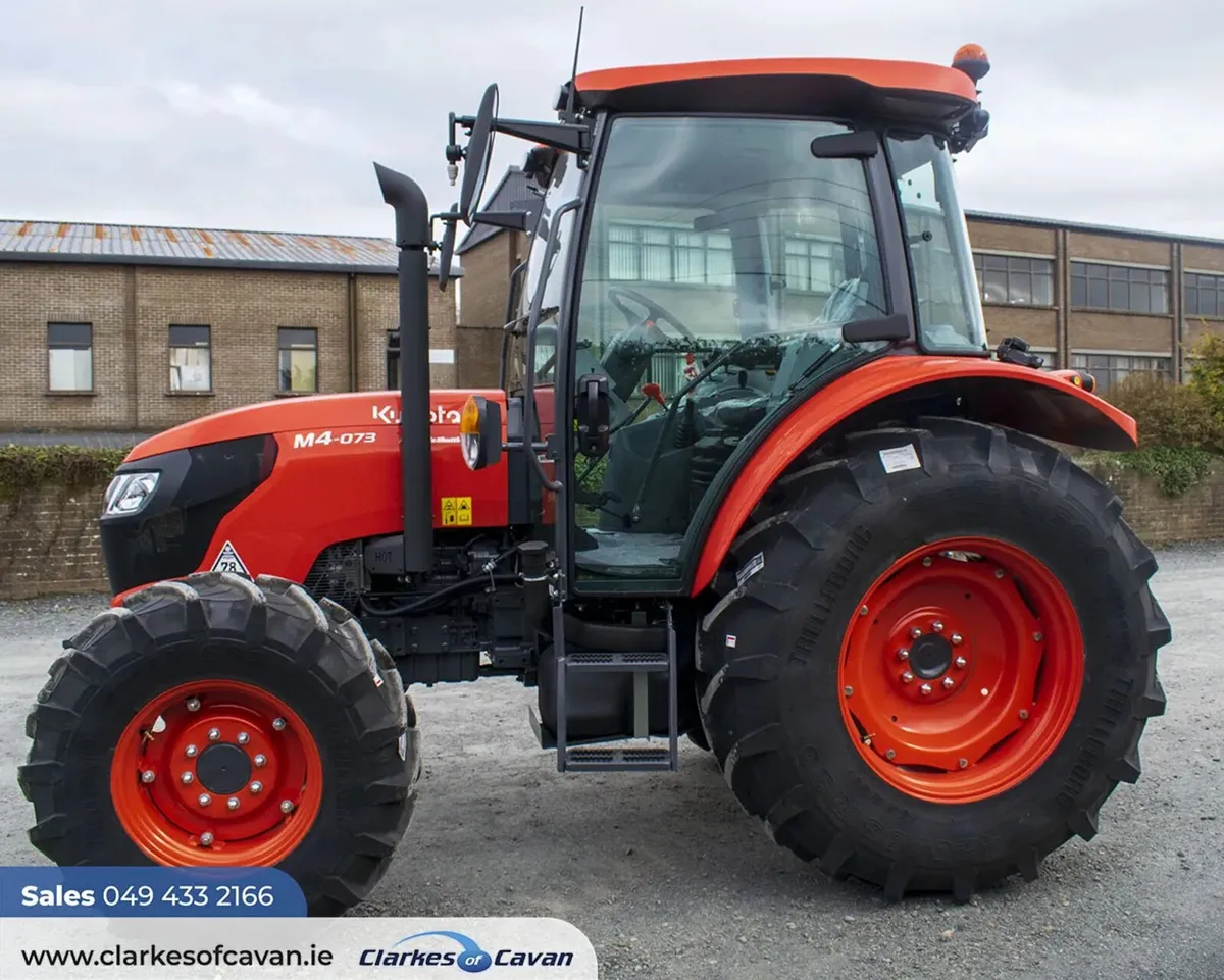 New Kubota M4073 Tractor - Image 3